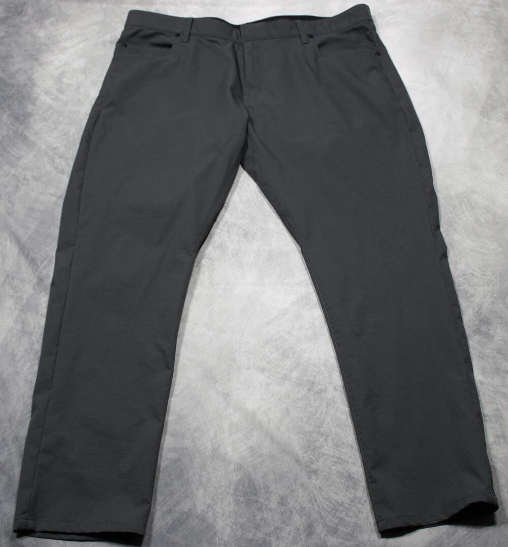 Nike Pants Mens 38x30 Gray Dri-FIT Golf Performance Chino Slim Fit DA3064-070